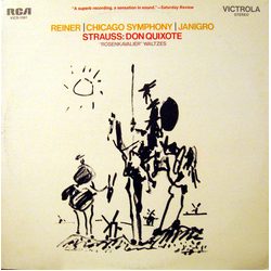 Fritz Reiner / Chicago Symphony Orchestra / Antonio Janigro / Richard Strauss Don Quixote / "Rosenkavalier" Waltzes Vinyl LP USED