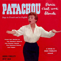 Patachou Paris C'est Une Blonde Vinyl LP USED