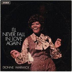 Dionne Warwick I'll Never Fall In Love Again Vinyl LP USED