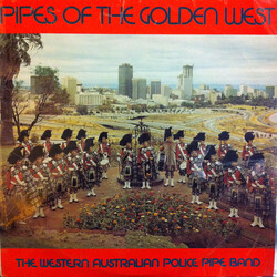 Western Australia Police Pipe Band Pipes Of The Golden West Vinyl LP USED