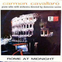 Carmen Cavallaro Rome At Midnight Vinyl LP USED