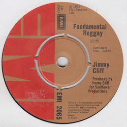 Jimmy Cliff Fundamental Reggay Vinyl 7" USED