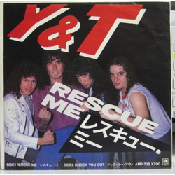 Y & T Rescue Me Vinyl 7" USED