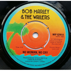 Bob Marley & The Wailers No Woman, No Cry Vinyl 7" USED