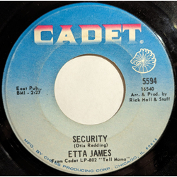 Etta James Security / I'm Gonna Take What He's Got Vinyl 7" USED