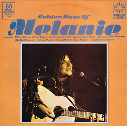 Melanie (2) Golden Hour Of Melanie Vinyl LP USED