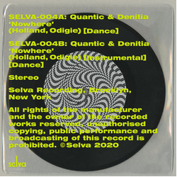 Quantic / Denitia Odigie Nowhere Vinyl 7" USED