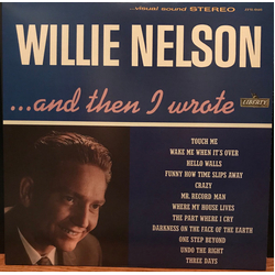 Willie Nelson ... And Then I Wrote Vinyl LP USED