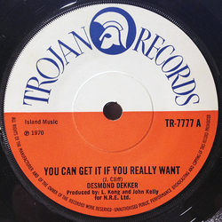 Desmond Dekker You Can Get It If You Really Want Vinyl 7" USED