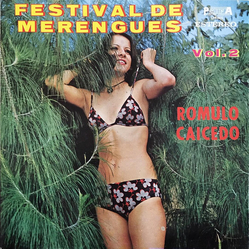 Romulo Caicedo Festival De Merengues Vol. 2 Vinyl LP USED