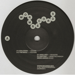 Various Worm Records 001 Vinyl 12" USED