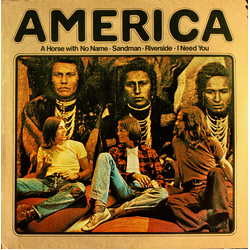 America (2) America Vinyl LP USED