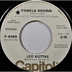 Leo Kottke Pamela Brown USED VINYL 7INCH 45 RPM PROMO STEREO