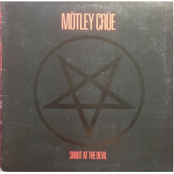 Mötley Crüe Shout At The Devil Vinyl LP USED