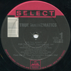 True Mathematics For The Money / K.A.O.S.S. (Greeks In Effect pt. 2) Vinyl 12" USED