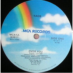 Kaos Over You Vinyl 12" USED