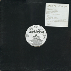 Janet Jackson All For You Vinyl 12" USED