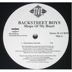Backstreet Boys Shape Of My Heart (Soul Solution Remixes) Vinyl 12" USED
