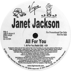 Janet Jackson All For You Vinyl 12" USED
