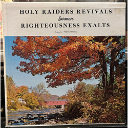 Holy Raiders Revivals "Live" At The CHATEAU ROYALE "Righteousness Exalts" Vinyl LP USED