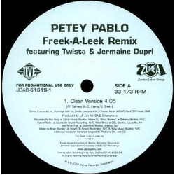 Petey Pablo / Twista / Jermaine Dupri Freek-A-Leek (Remix) Vinyl 12" USED