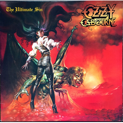 Ozzy Osbourne The Ultimate Sin Vinyl LP USED