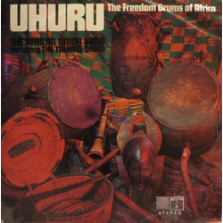 The African Union Band Featuring The Talking Drum / Uhuru - The Freedom Drums Of Africa Vinyl LP USED