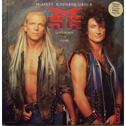 McAuley Schenker Group Love Is Not A Game Vinyl 12" USED