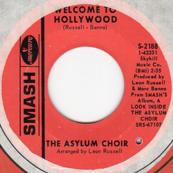 Asylum Choir Welcome To Hollywood Vinyl 7" USED