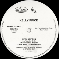 Kelly Price Mirror Mirror (Dance Mixes) Vinyl 12" USED