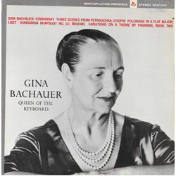 Gina Bachauer Queen Of The Keyboard Vinyl LP USED