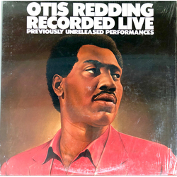 Otis Redding Recorded Live (Previously Unreleased Performances) Vinyl LP USED