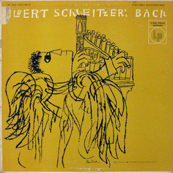 Johann Sebastian Bach / Albert Schweitzer Bach Organ Music Volume IV Vinyl LP USED