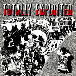The Exploited Totally Exploited Vinyl LP USED