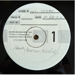 Ernst Krenek Krenek Conducts Krenek - Horizon Circled, Op. 196 / From Three Make Seven, Op. 171 / Von Vorn Herein, Op. 219 Vinyl LP USED