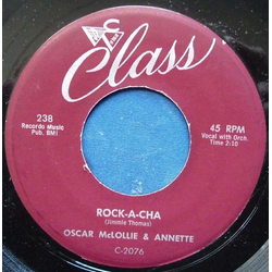 Oscar McLollie / Jeanette Baker Rock-A-Cha Vinyl 7" USED