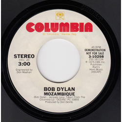 Bob Dylan Mozambique Vinyl 7" USED
