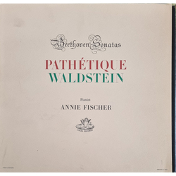 Ludwig van Beethoven / Annie Fischer Beethoven Sonatas - Pathétique / Waldstein Vinyl LP USED