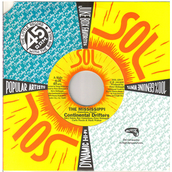 Continental Drifters The Mississippi Vinyl 7" USED