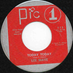 Arthur Lee Maye Today Today Vinyl 7" USED