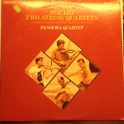Wolfgang Amadeus Mozart / Panocha Quartet Two Strings Quartets Vinyl LP USED
