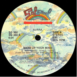 Aurra Make Up Your Mind Vinyl 12" USED