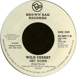Wild Cherry Get Down Vinyl 7" USED