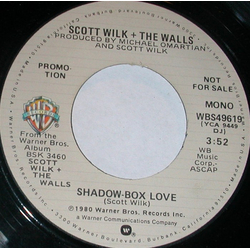 Scott Wilk + The Walls Shadow-Box Love Vinyl 7" USED