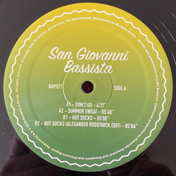 San Giovanni Bassista Don't Go Vinyl 12" USED