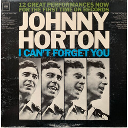 Johnny Horton I Can't Forget You Vinyl LP USED