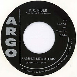 The Ramsey Lewis Trio C.C. Rider / Consider The Source USED VINYL 7INCH SINGLE 45 RPM