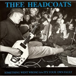 Thee Headcoats Something Went Wrong b/w It's Your Own Fault Vinyl 7" USED