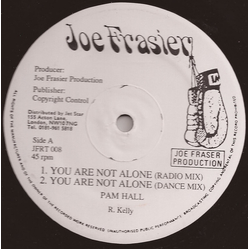 Pam Hall /  Dean Fraser You Are Not Alone Vinyl 12" USED