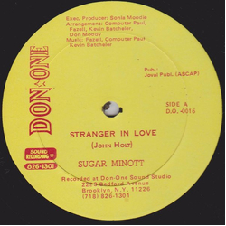 Sugar Minott Stranger In Love Vinyl 12" USED